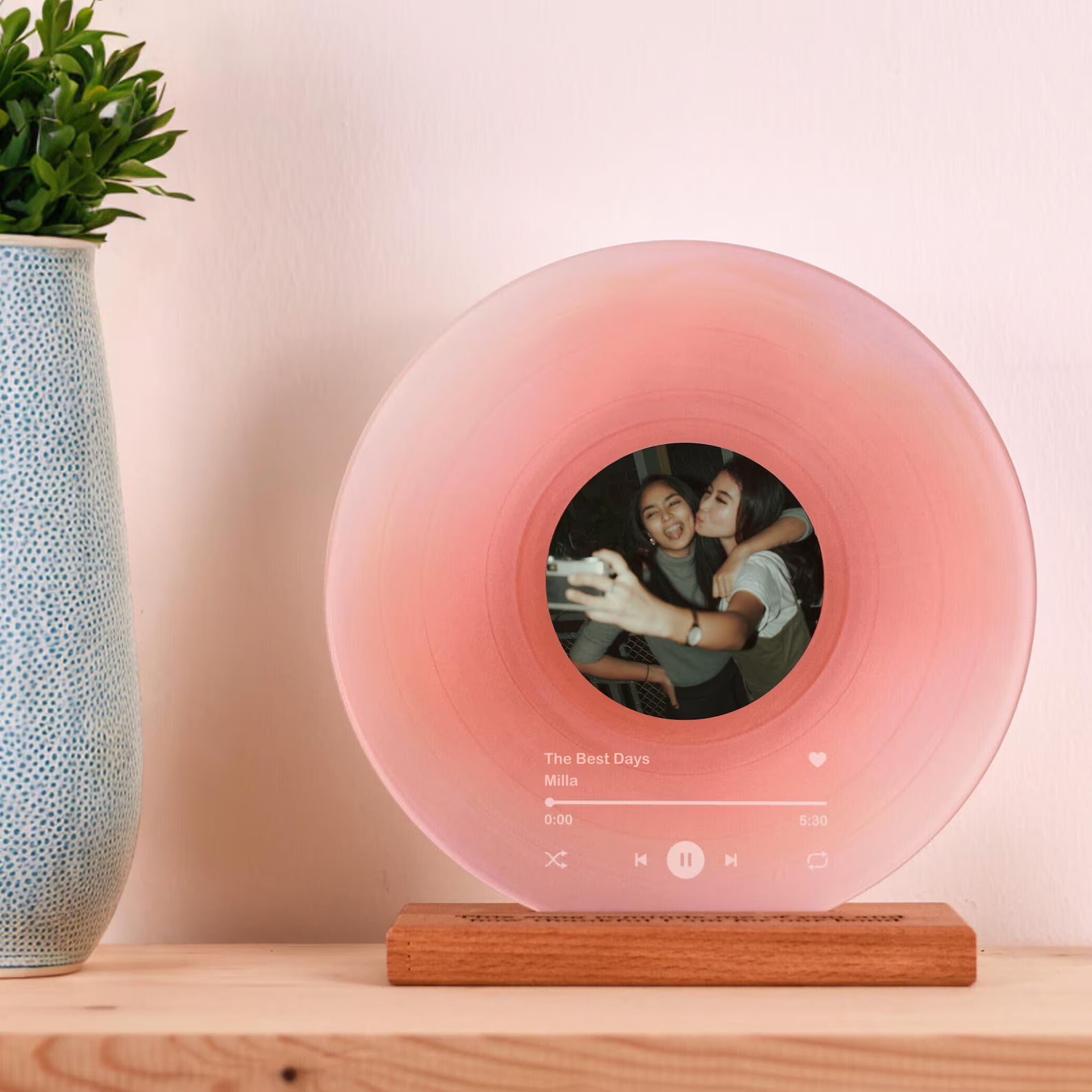 Deko Vinyl Platte – Personalisierte Schallplatten-Deko