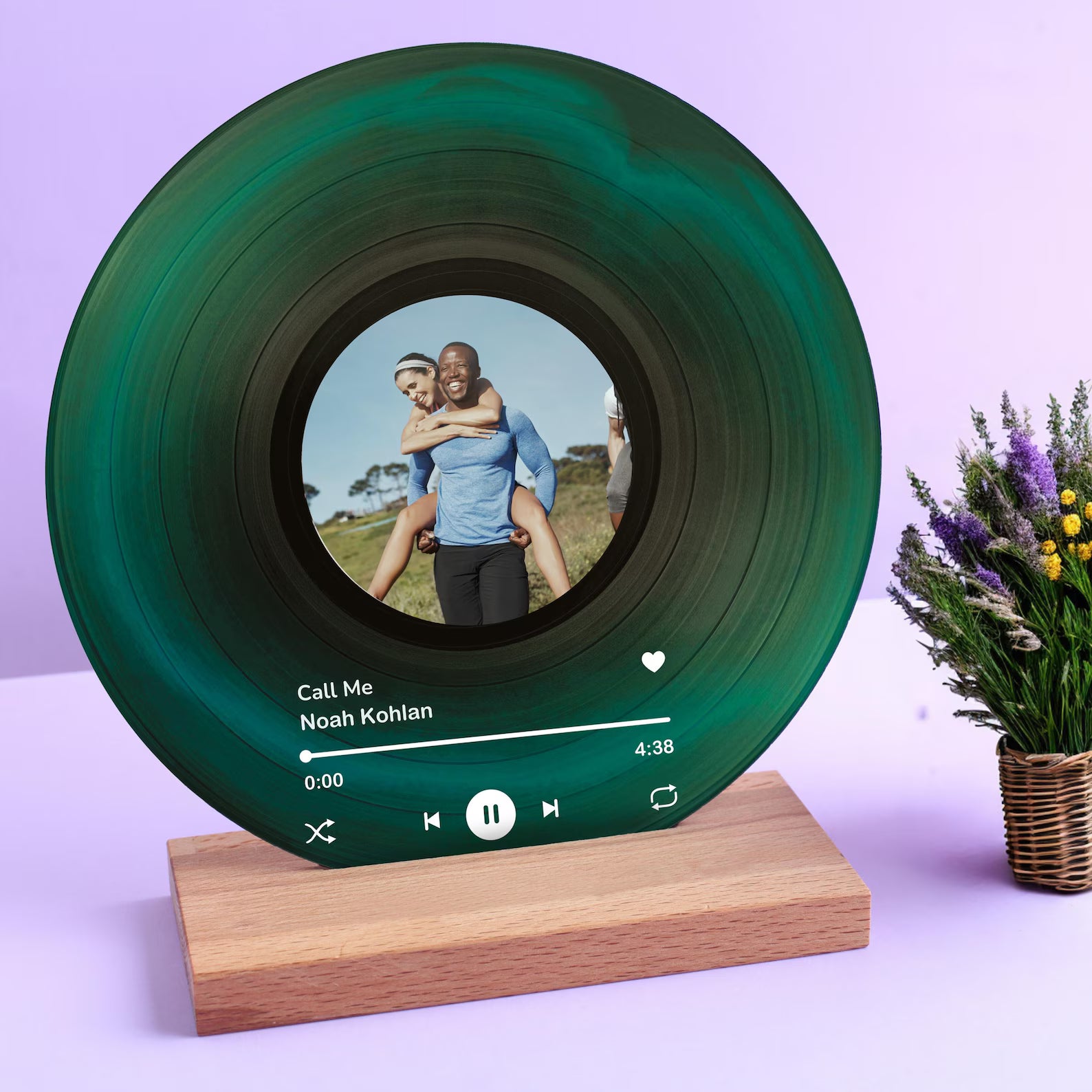 Deko Vinyl Platte – Personalisierte Schallplatten-Deko