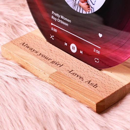 Delko Vinyl Platte – Personalisierte Schallplatten-Deko