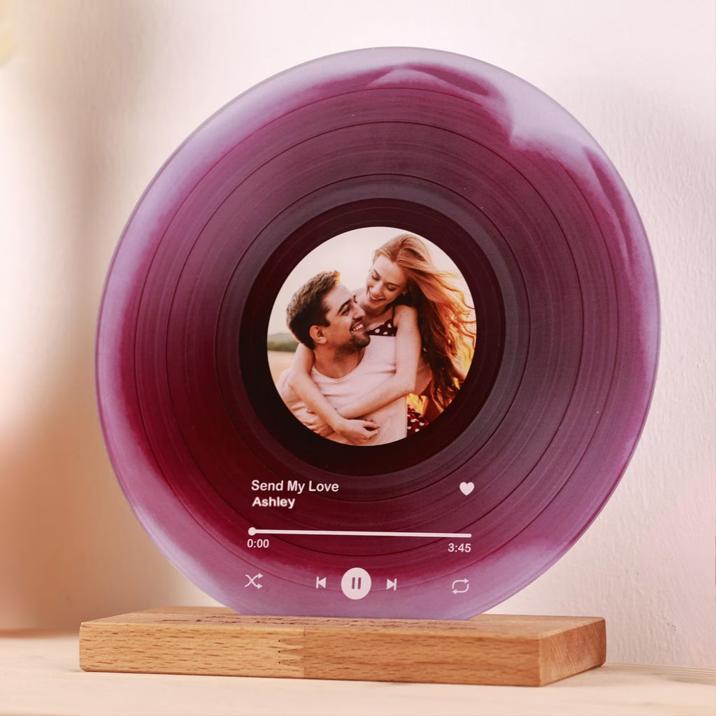 Deko Vinyl Platte – Personalisierte Schallplatten-Deko