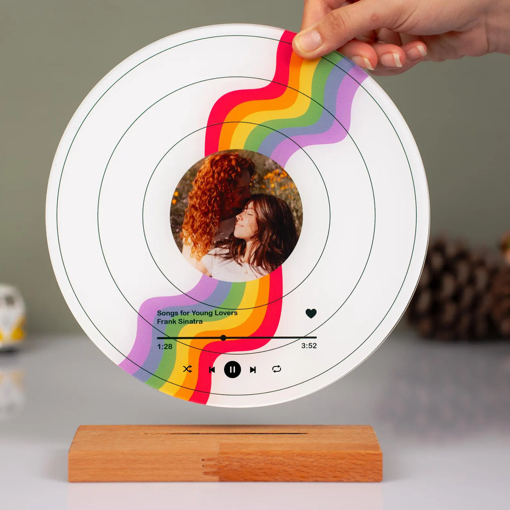 Deko Vinyl Platte – Personalisierte Schallplatten-Deko